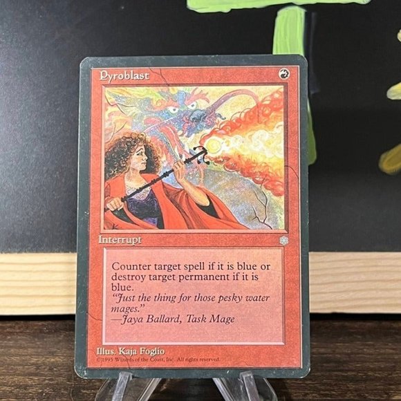 Pyroblast - Ice Age (ICE) - Magic: The Gathering - Common Instant - Picture 1 of 3